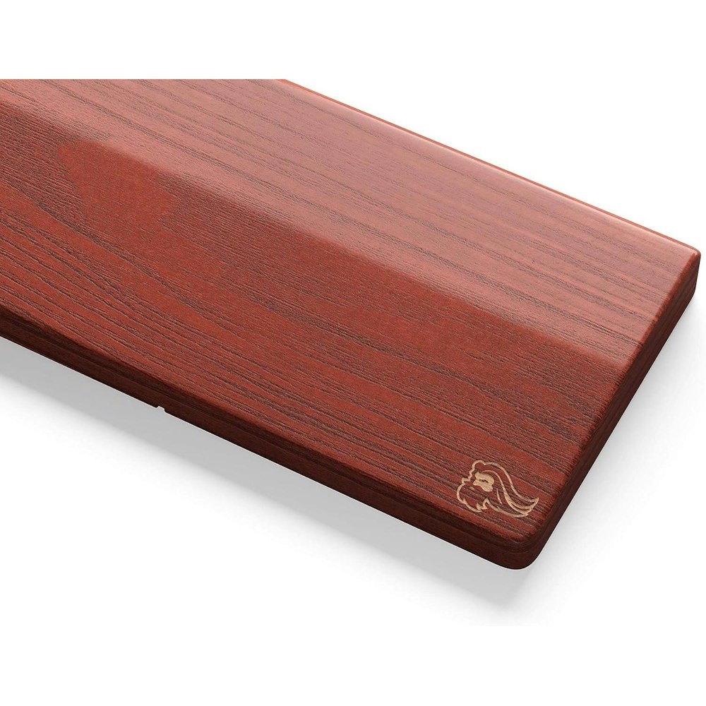 A large main feature product image of Glorious Wooden Keyboard Wrist Rest Compact - Golden Oak