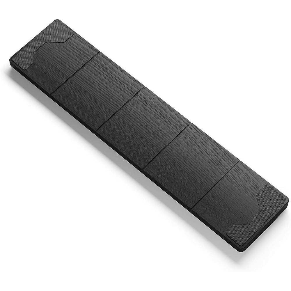 A large main feature product image of Glorious Wooden Keyboard Wrist Rest Full Size - Onyx
