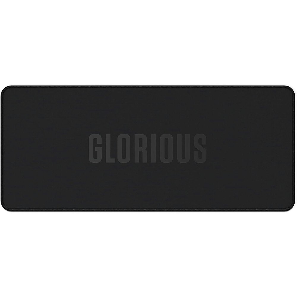 A large main feature product image of Glorious Sound-Dampening Tenkeyless Keyboard Mat - Black