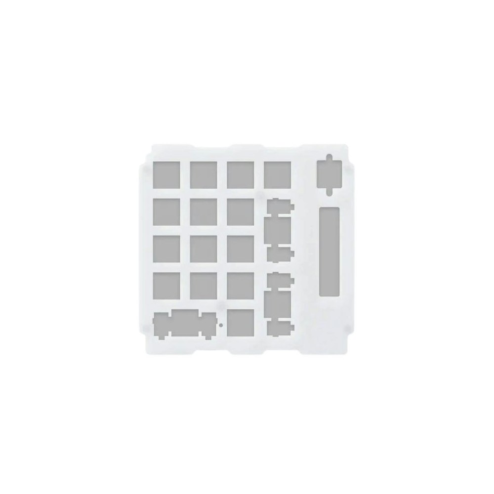 A large main feature product image of Glorious GMMK Numpad Mechanical Switch Plate - Polycarbonate