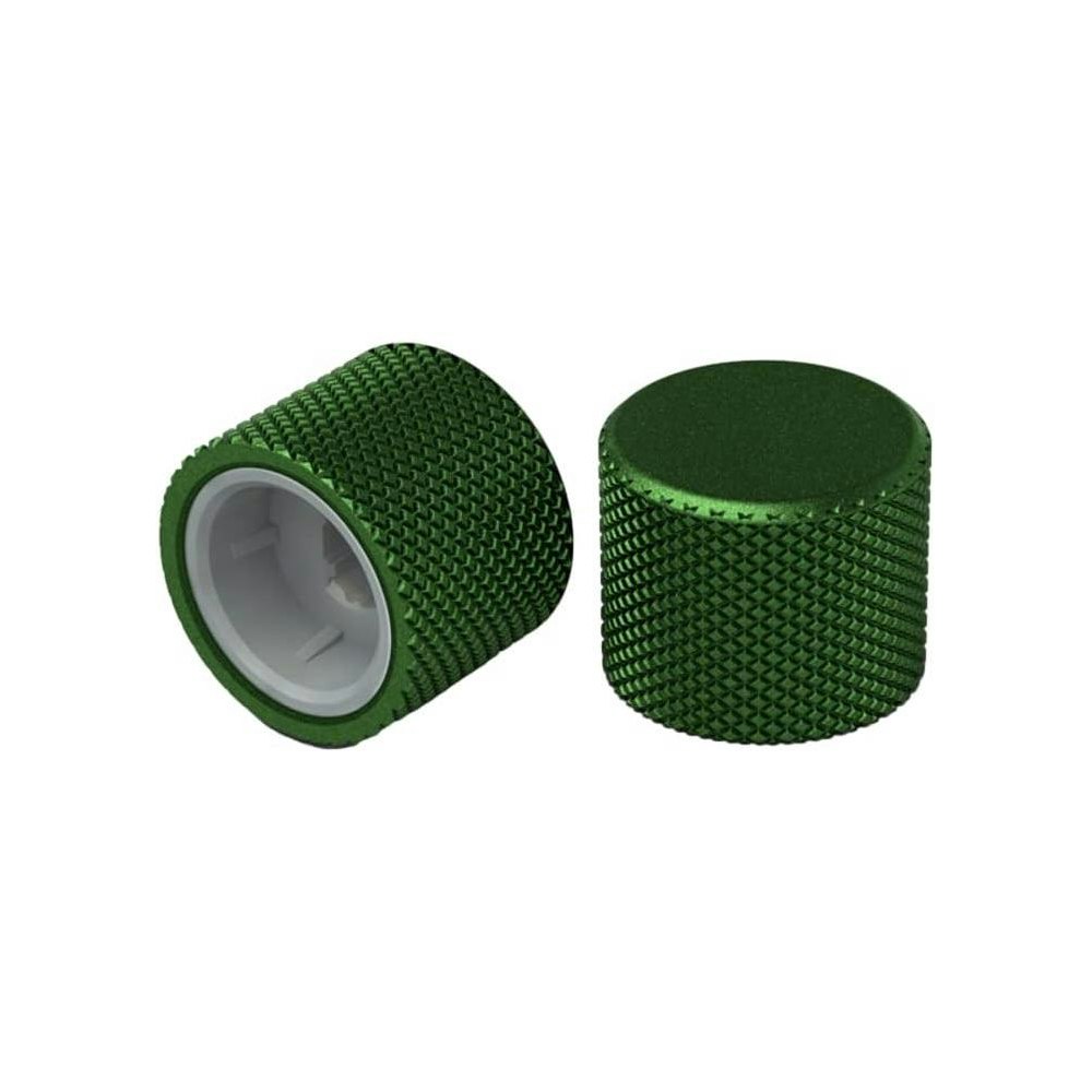 A large main feature product image of Glorious GMMK PRO Rotary Knob - Forest Green