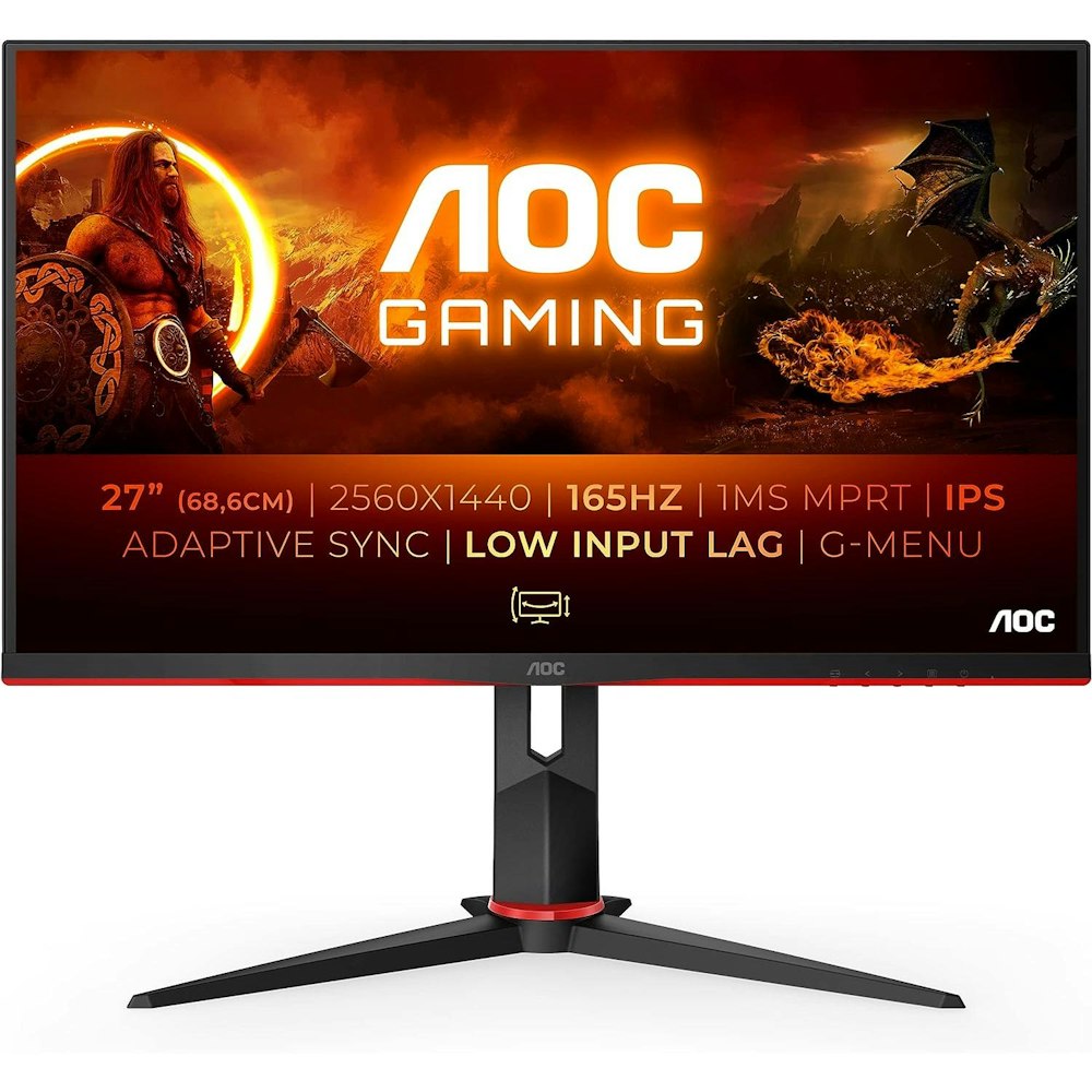 AOC Gaming 27 QHD monitor 165 Hz, Q27G2S/EU