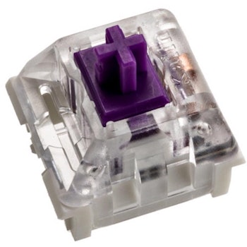 Product image of Glorious Kailh Pro Purple Switch Set (50g Tactile) 120pcs - Click for product page of Glorious Kailh Pro Purple Switch Set (50g Tactile) 120pcs