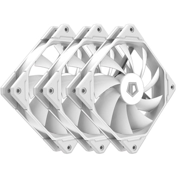 Product image of ID-COOLING TF Series 120mm ARGB Case Fan Triple Pack - Snow Edition - Click for product page of ID-COOLING TF Series 120mm ARGB Case Fan Triple Pack - Snow Edition
