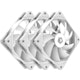 A small tile product image of ID-COOLING TF Series 120mm ARGB Case Fan Triple Pack - Snow Edition