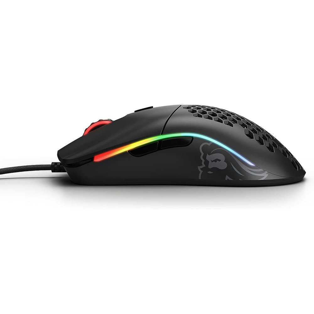 A large main feature product image of Glorious Model O Minus Wired Gaming Mouse - Matte Black