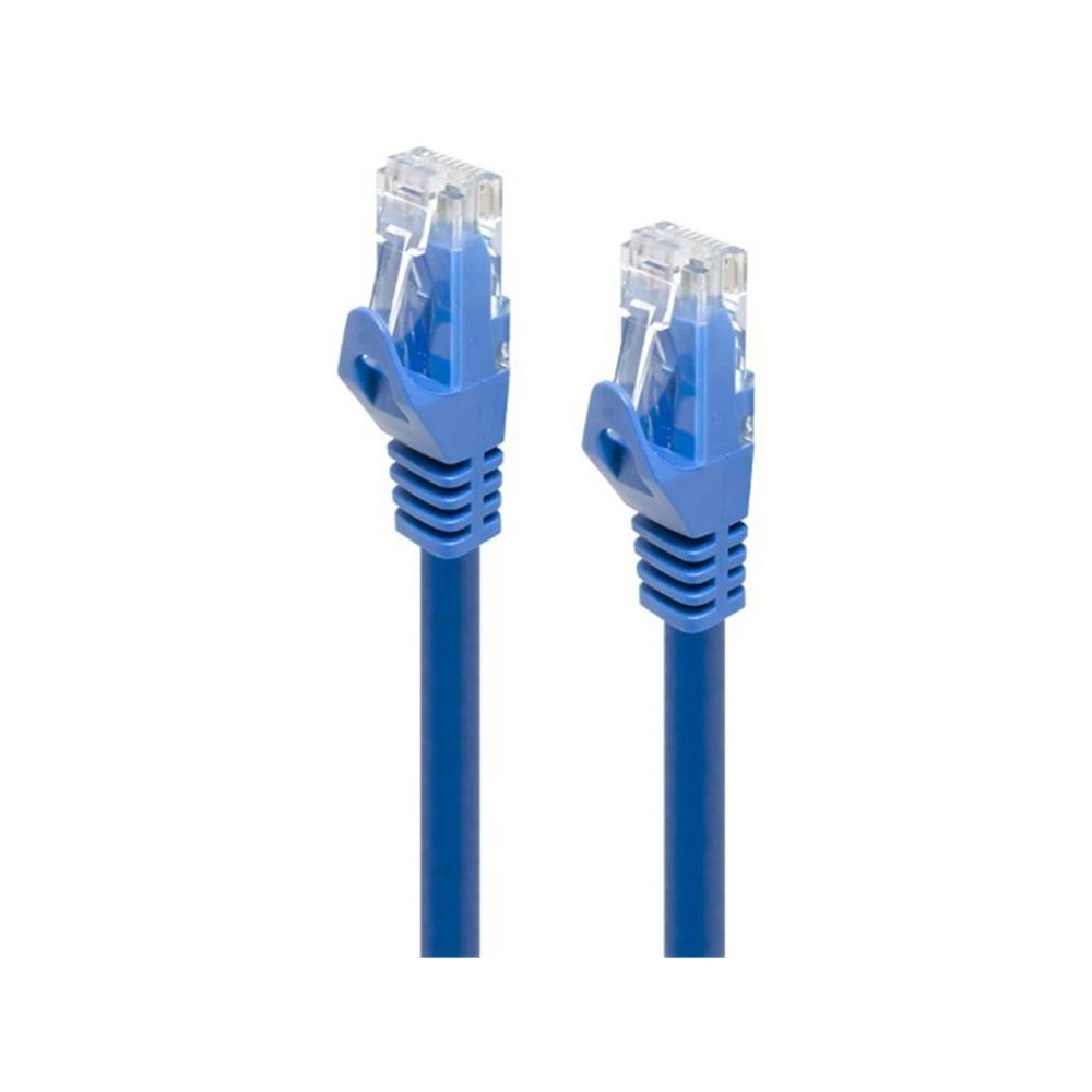 A large main feature product image of ALOGIC CAT6 0.3m Network Cable Blue