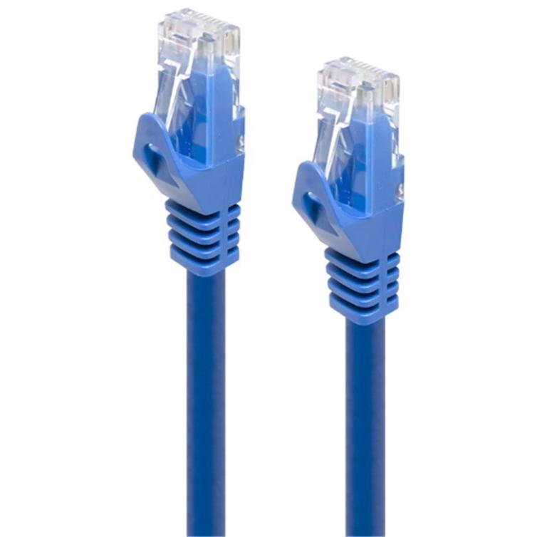 A large main feature product image of ALOGIC CAT6 0.5m Network Cable Blue