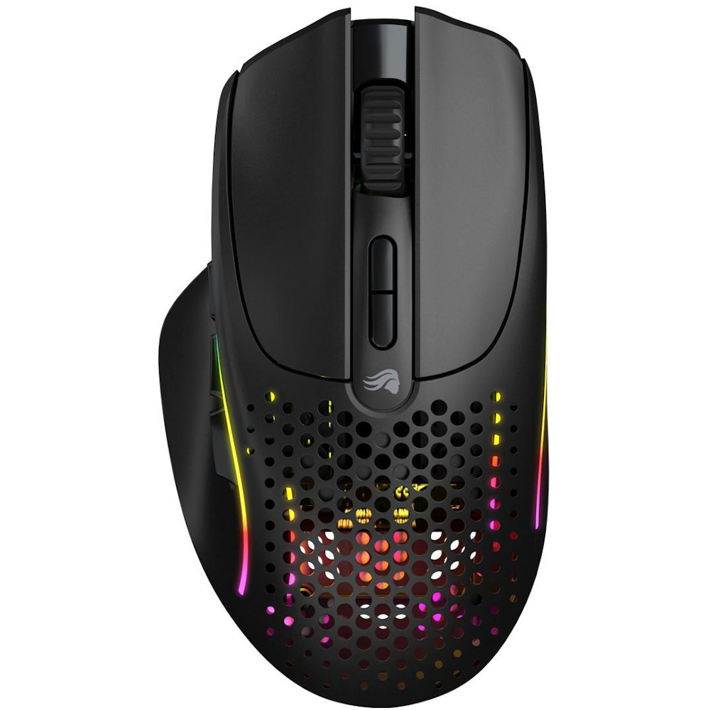 A large main feature product image of Glorious Model I 2 Ergonomic Wireless Gaming Mouse - Matte Black
