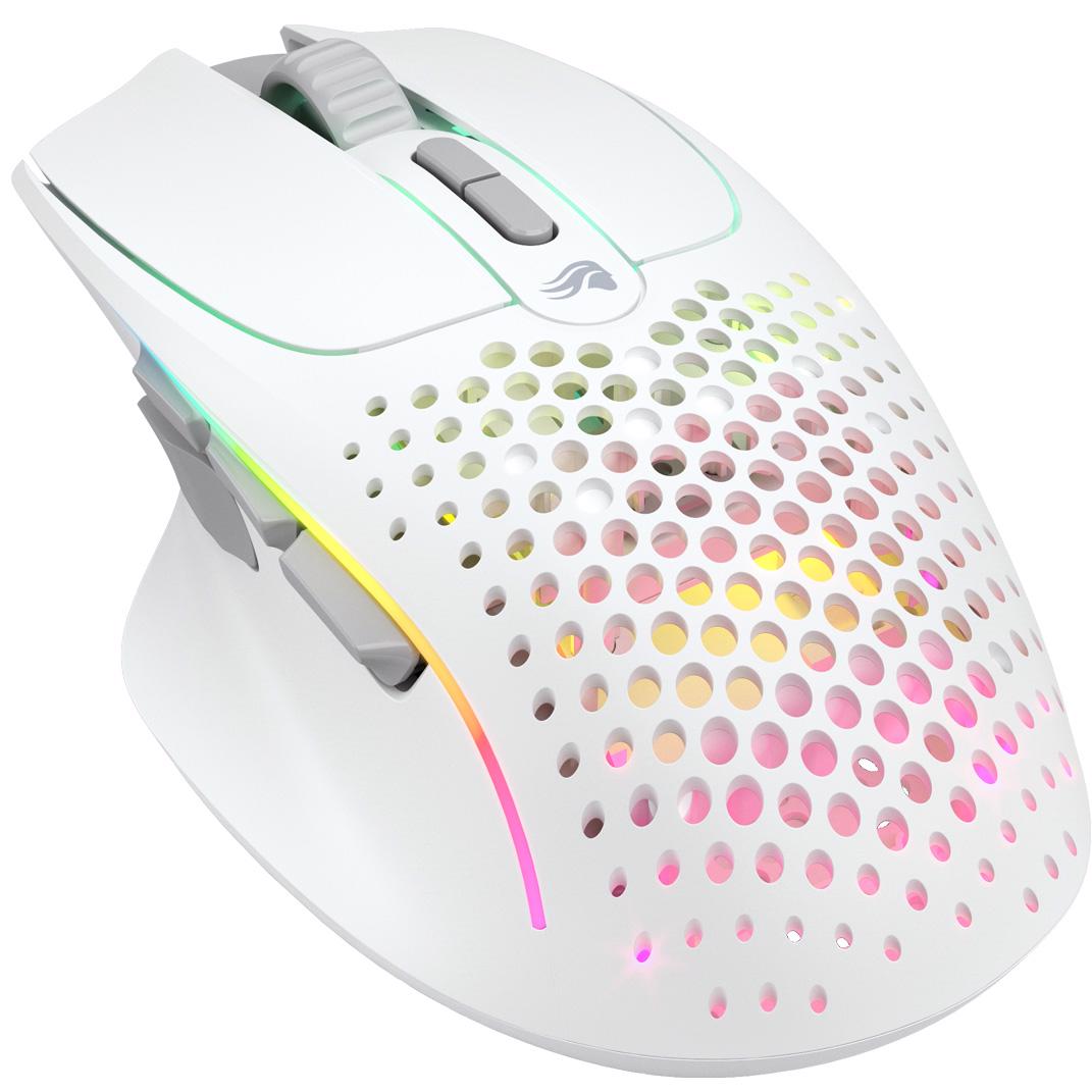 Glorious Model I 2 Ergonomic Wireless Gaming Mouse Matte White PLE