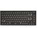 A product image of Glorious GMMK Pro 75% Mechanical Keyboard - Black Slate (Barebones)