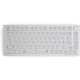 A small tile product image of Glorious GMMK Pro 75% Mechanical Keyboard - White Ice (Barebones)