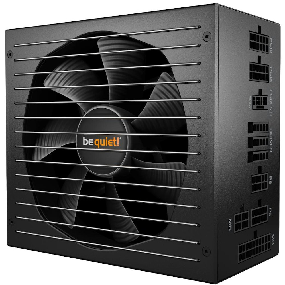 A large main feature product image of be quiet! Straight Power 12 1000W Platinum PCIe 5.0 Modular PSU