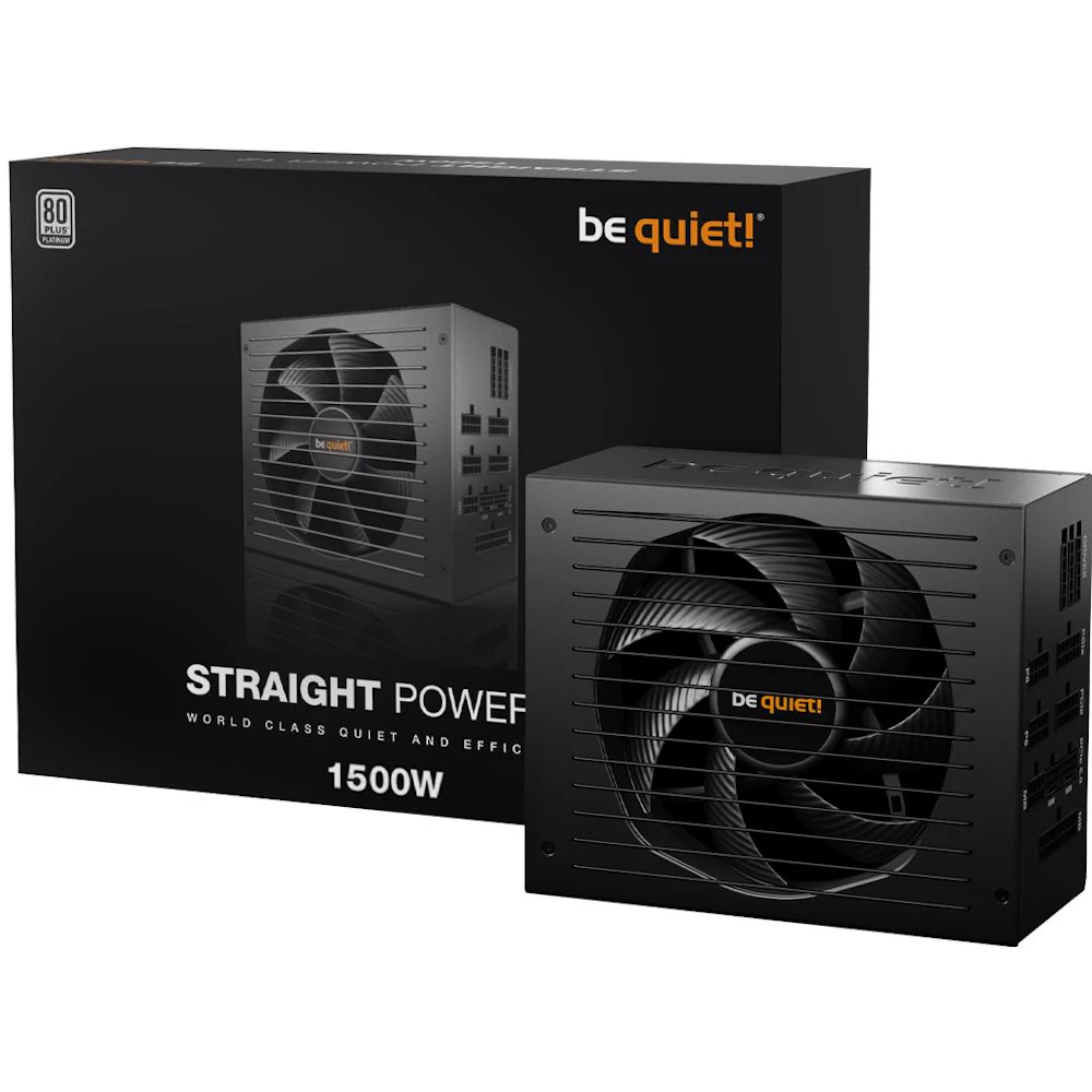 be quiet! STRAIGHT POWER 12 1500W Platinum PCIe 5.0 ATX Modular 15A PSU