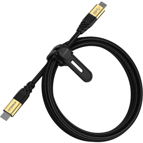 OtterBox USB-C to USB-C (3.2 Gen1) Premium Cable (1.8M) - Black