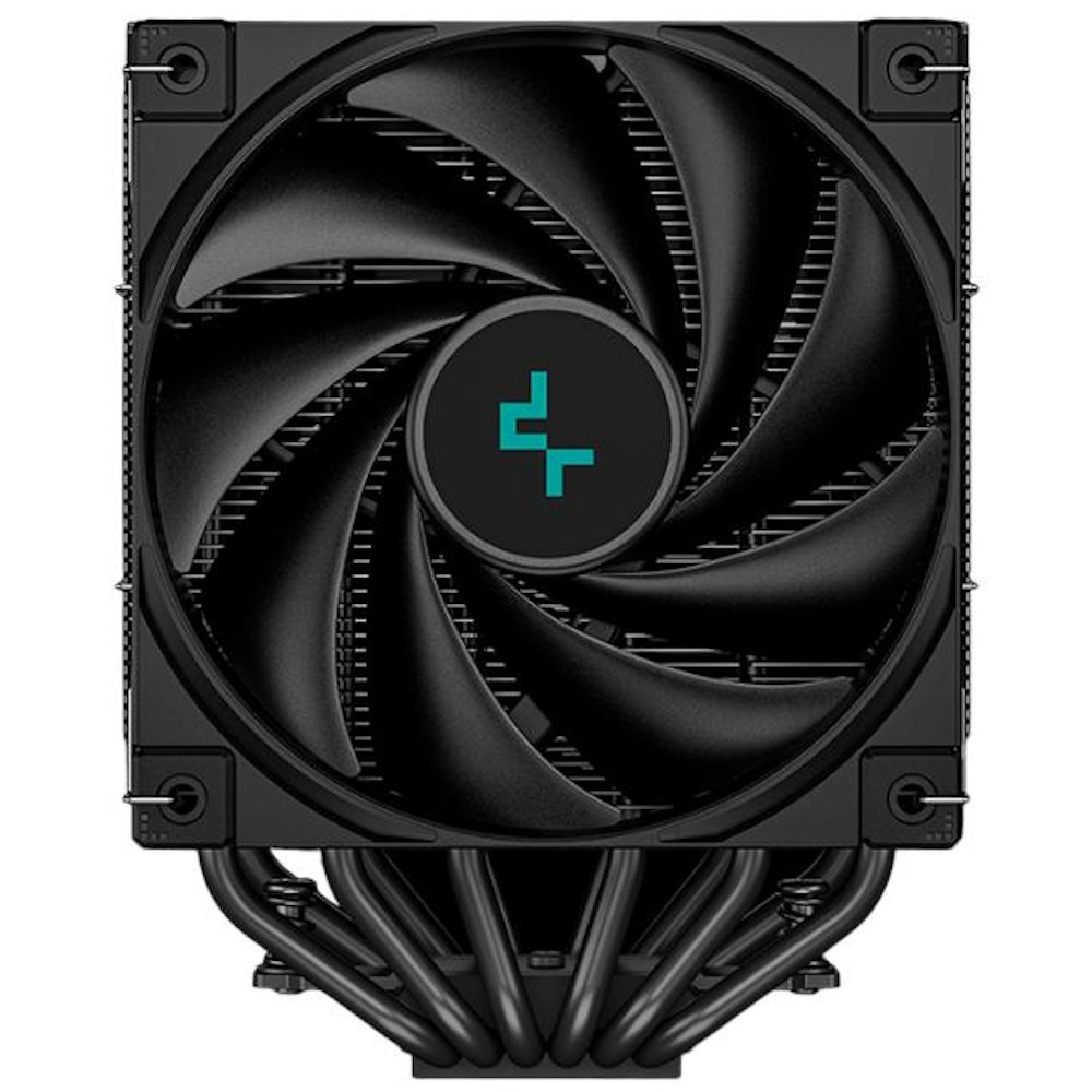 A large main feature product image of DeepCool AK620 Digital CPU Cooler - Black