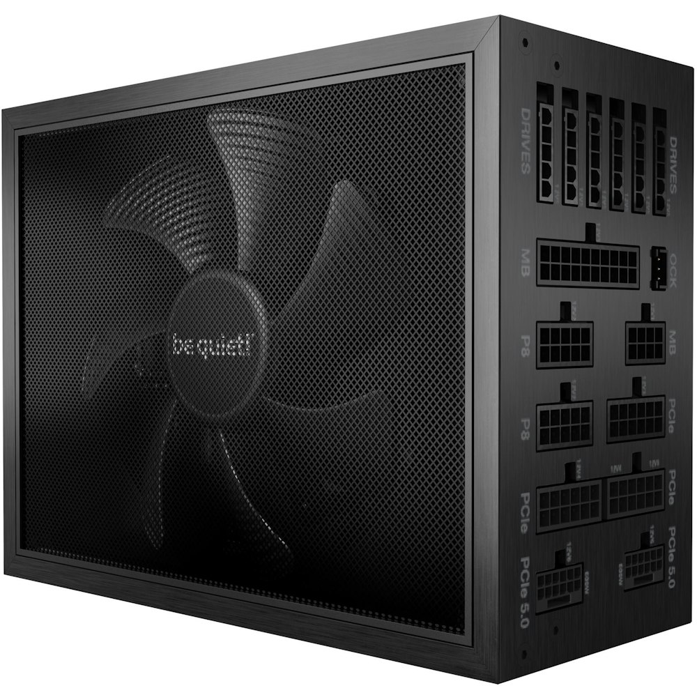A large main feature product image of be quiet! Dark Power Pro 13 1600W Titanium PCIe 5.0 Modular PSU
