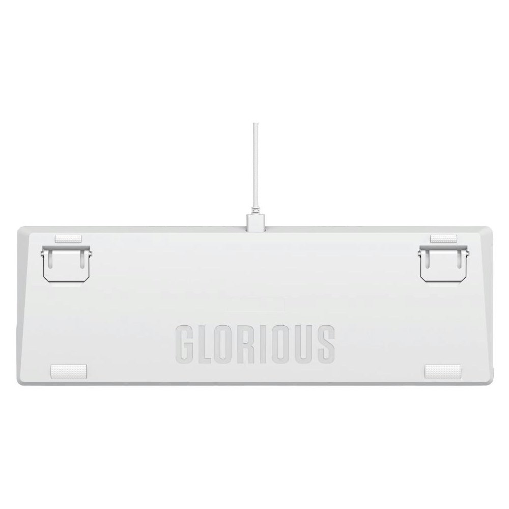 A large main feature product image of Glorious GMMK 2 96% Mechanical Keyboard - White (Prebuilt)