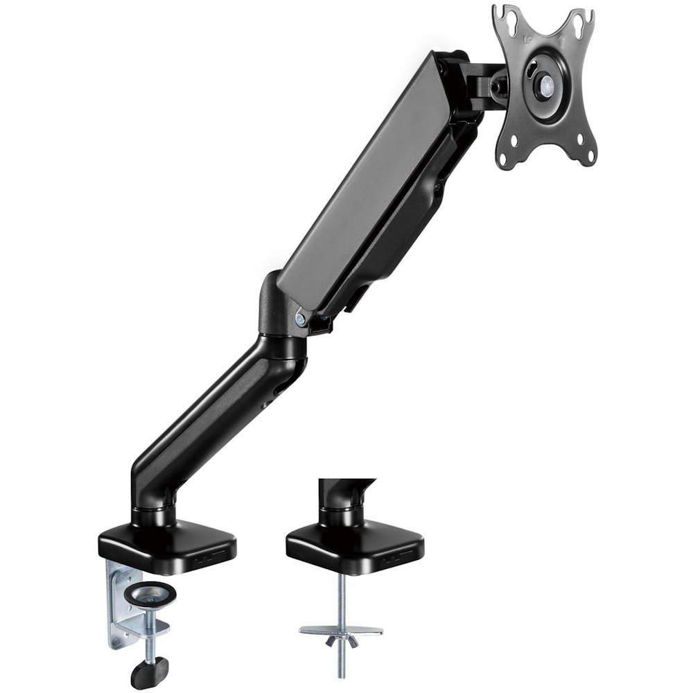 A large main feature product image of mBeat activiva ErgoLife Single Monitor Steel Gas Spring Monitor Arm