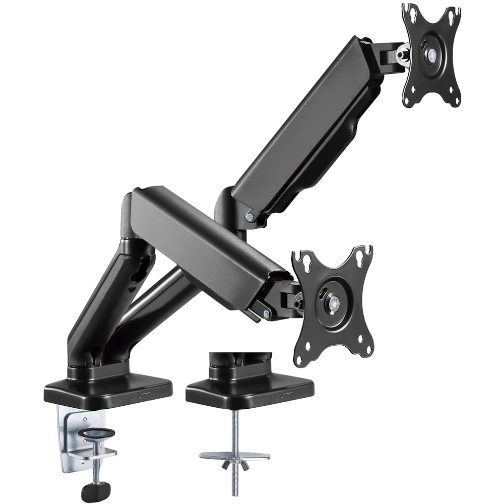 mbeat Activiva ErgoLife Dual Monitor Steel Gas Spring Monitor Arm