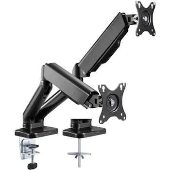 Product image of mBeat activiva ErgoLife Dual Monitor Steel Gas Spring Monitor Arm - Click for product page of mBeat activiva ErgoLife Dual Monitor Steel Gas Spring Monitor Arm