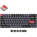 A product image of Keychron K3 Pro QMK/VIA RGB Low Profile Hot-Swappable 75% Wireless Mechanical Keyboard - Black (Red Switch)