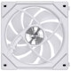 A small tile product image of Lian Li UNI Fan SL120 Infinity 120mm Reverse Blade Fan Single Pack - White