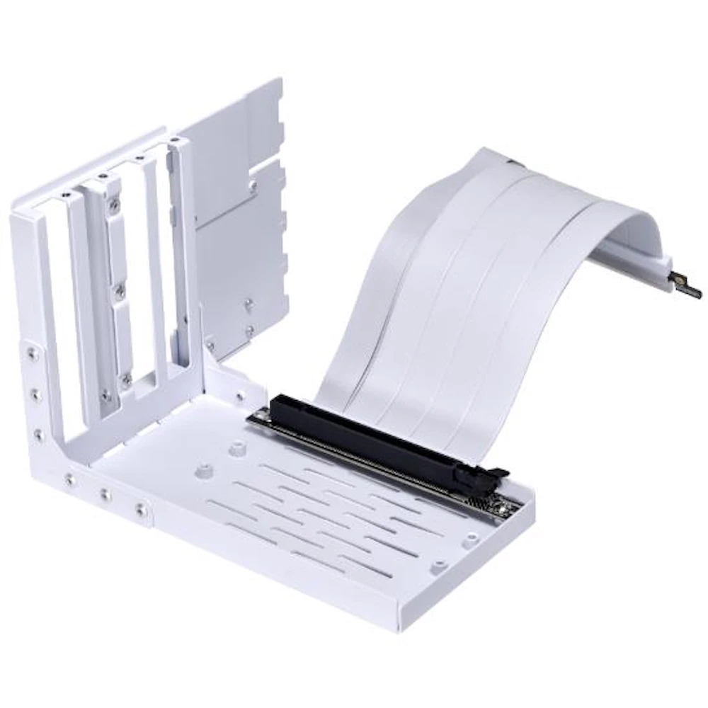 Lian Li Universal 4-Slot Vertical GPU Kit with PCIe 4.0 Riser (White)