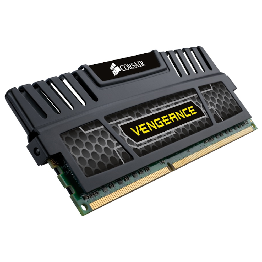 A large main feature product image of Corsair 16GB Kit (2x8GB) DDR3 Vengeance C9 1600MHz - Black