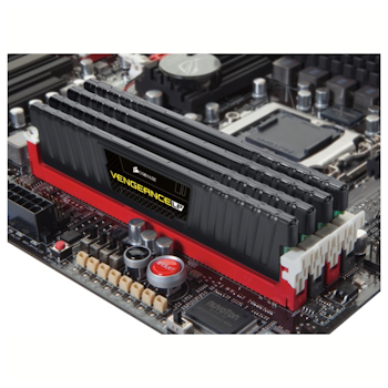Product image of Corsair 8GB Kit (2x4GB) DDR3 Vengeance LP C9 1600MHz - Black - Click for product page of Corsair 8GB Kit (2x4GB) DDR3 Vengeance LP C9 1600MHz - Black