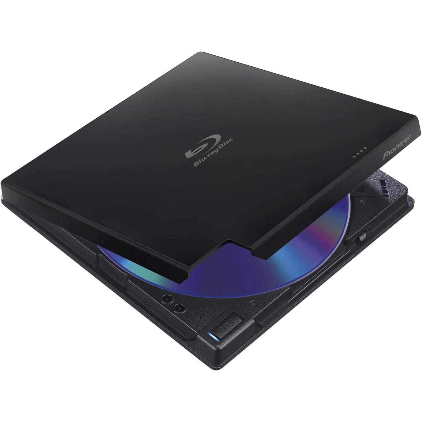 Pioneer BDRXD07TB Slim External USB 3.0 BluRay Writer PLE Computers