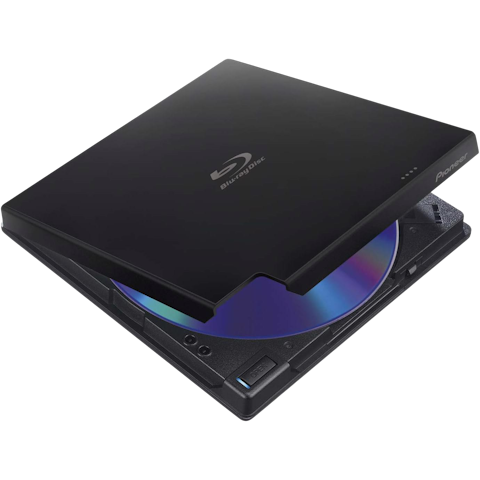 Pioneer BDR-XD07TB Slim External USB 3.0 Blu-Ray Writer
