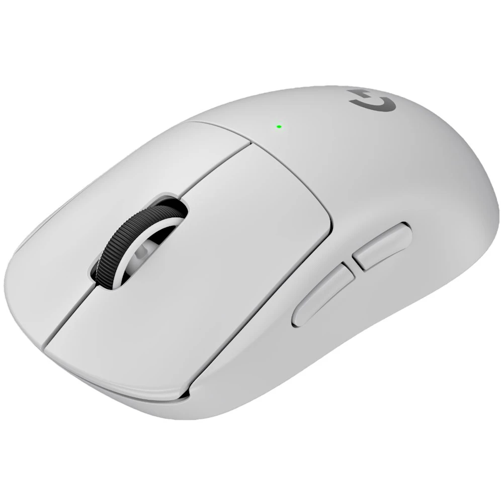 Logitech G PRO X SUPERLIGHT 2 LIGHTSPEED Wireless 60g Lightweight Gaming Mouse (White)