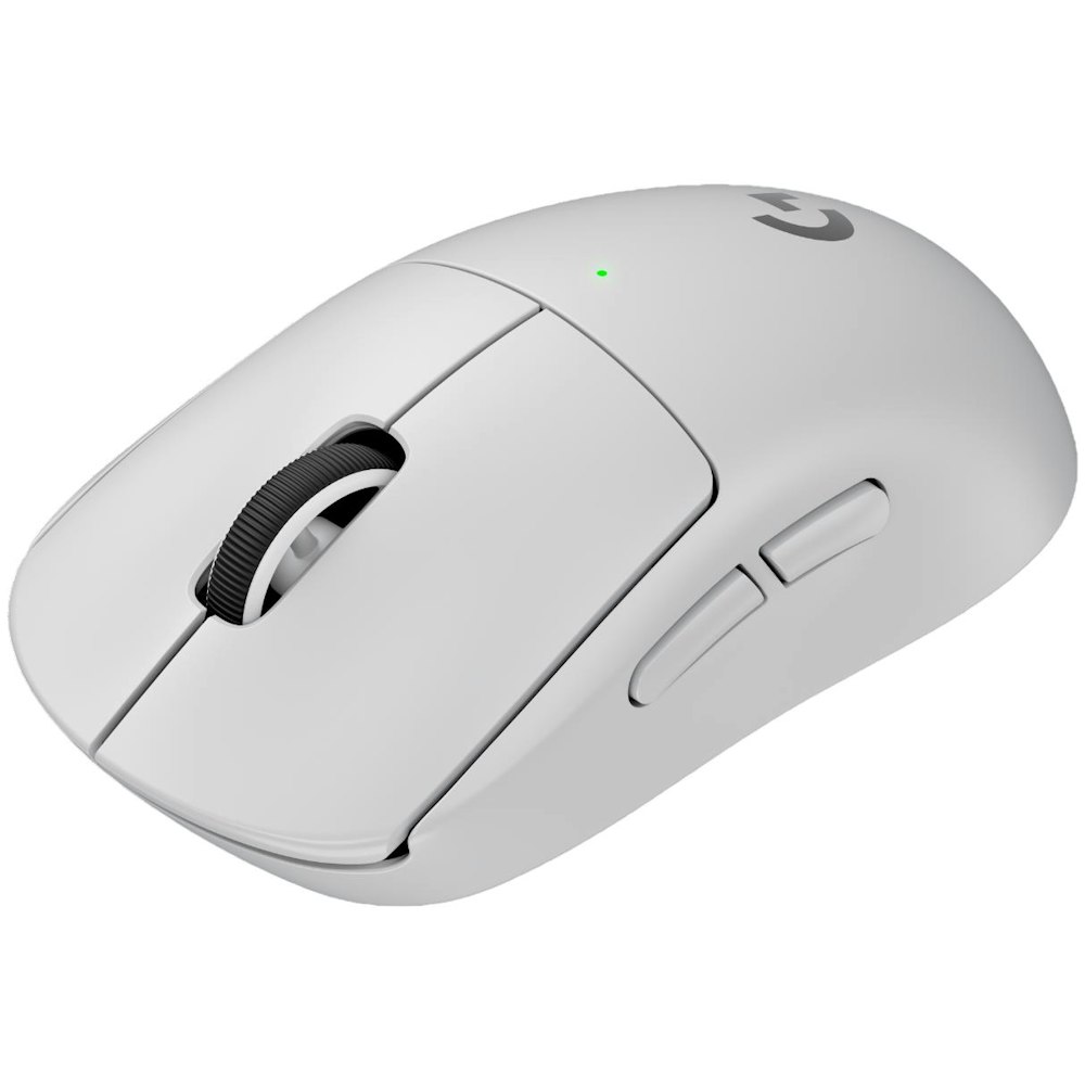 A large main feature product image of Logitech G PRO X SUPERLIGHT 2 - 60g Lightweight Wireless Gaming Mouse (White)