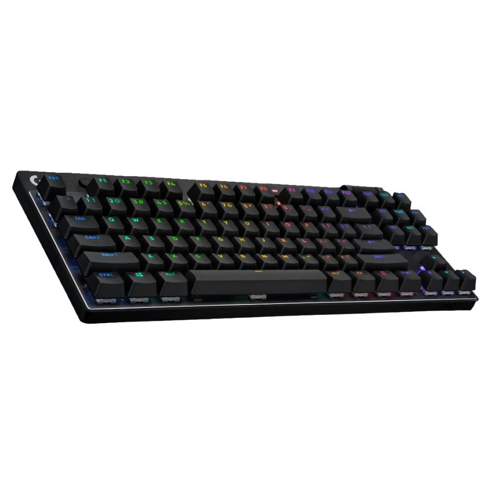 A large main feature product image of Logitech G PRO X TKL Lightspeed Wireless Gaming Keyboard - Black