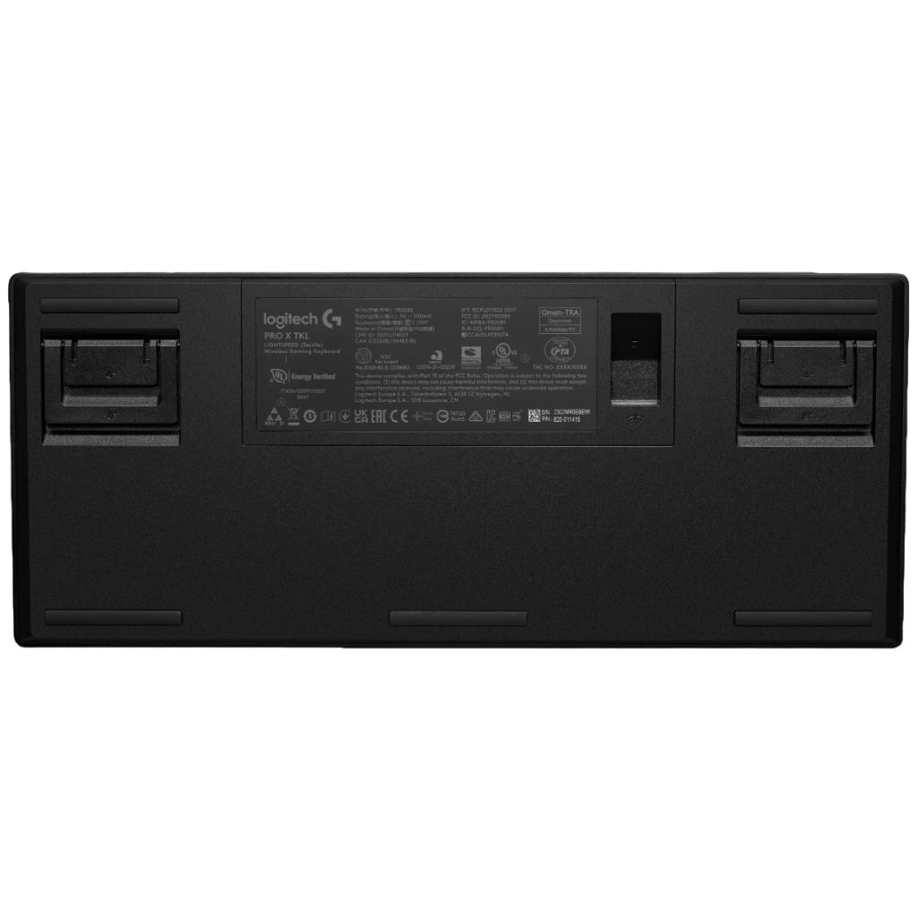 A large main feature product image of Logitech G PRO X TKL Lightspeed Wireless Gaming Keyboard - Black