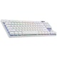 A small tile product image of Logitech G PRO X TKL Lightspeed Wireless Gaming Keyboard - White