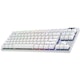 A small tile product image of Logitech G PRO X TKL Lightspeed Wireless Gaming Keyboard - White