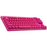 A small tile product image of Logitech G PRO X TKL Lightspeed Wireless Gaming Keyboard - Magenta