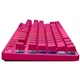 A small tile product image of Logitech G PRO X TKL Lightspeed Wireless Gaming Keyboard - Magenta