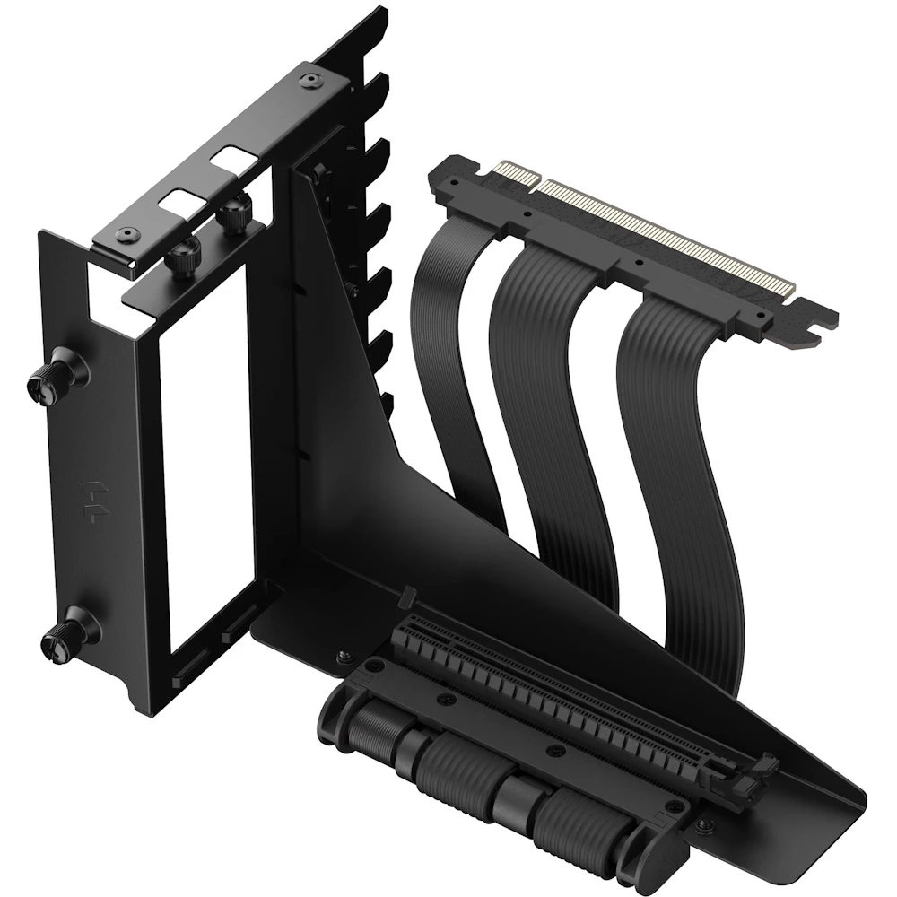 Fractal Design Flex 2 PCIe 4.0 x16 Vertical GPU Riser with Bracket (Black)