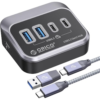 Product image of ORICO 4-PORT USB3.2 10G HUB - Click for product page of ORICO 4-PORT USB3.2 10G HUB