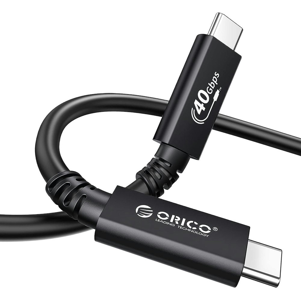 A large main feature product image of ORICO USB 4.0 Multifunctional Cable 0.5M
