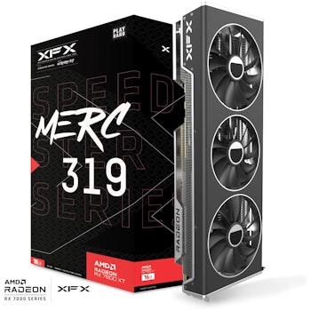 Product image of XFX Radeon RX 7800 XT Speedster MERC 319 16GB GDDR6 - Click for product page of XFX Radeon RX 7800 XT Speedster MERC 319 16GB GDDR6