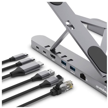 Product image of mBeat Stage P5 Portable Laptop Stand with USB-C Docking Station - Click for product page of mBeat Stage P5 Portable Laptop Stand with USB-C Docking Station