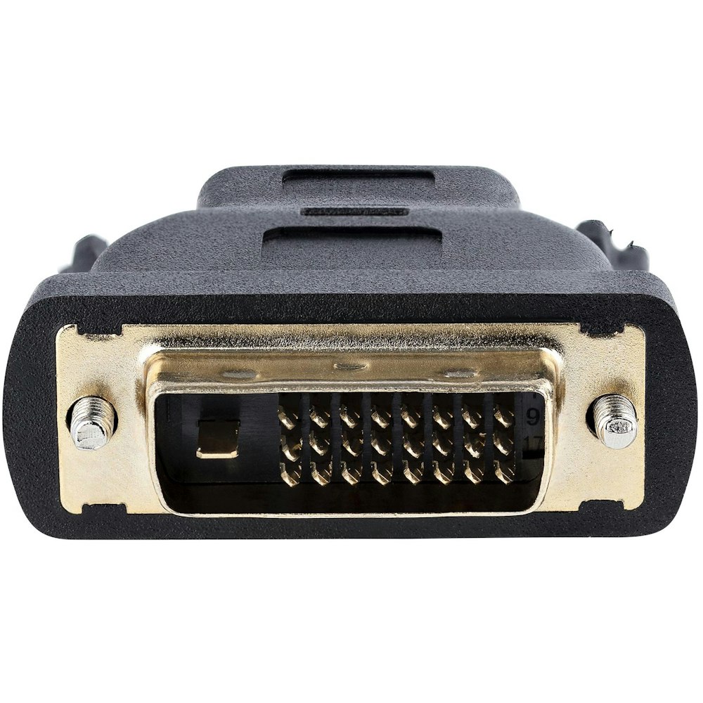 A large main feature product image of Startech HDMI to DVI-D Video Cable Adapter - F/M