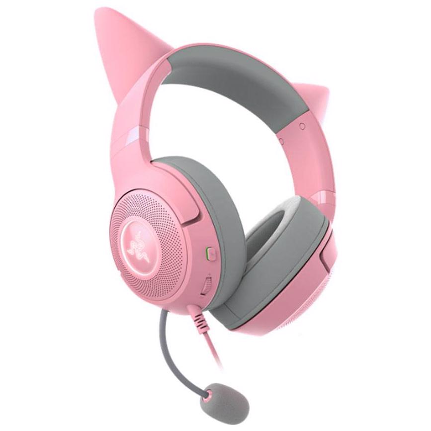 Razer Kraken Kitty V2 USB Gaming Headset Quartz Pink PLE