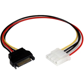 Product image of Startech SATA to LP4 Power Cable Adapter F-M 0.3M Cable - Click for product page of Startech SATA to LP4 Power Cable Adapter F-M 0.3M Cable