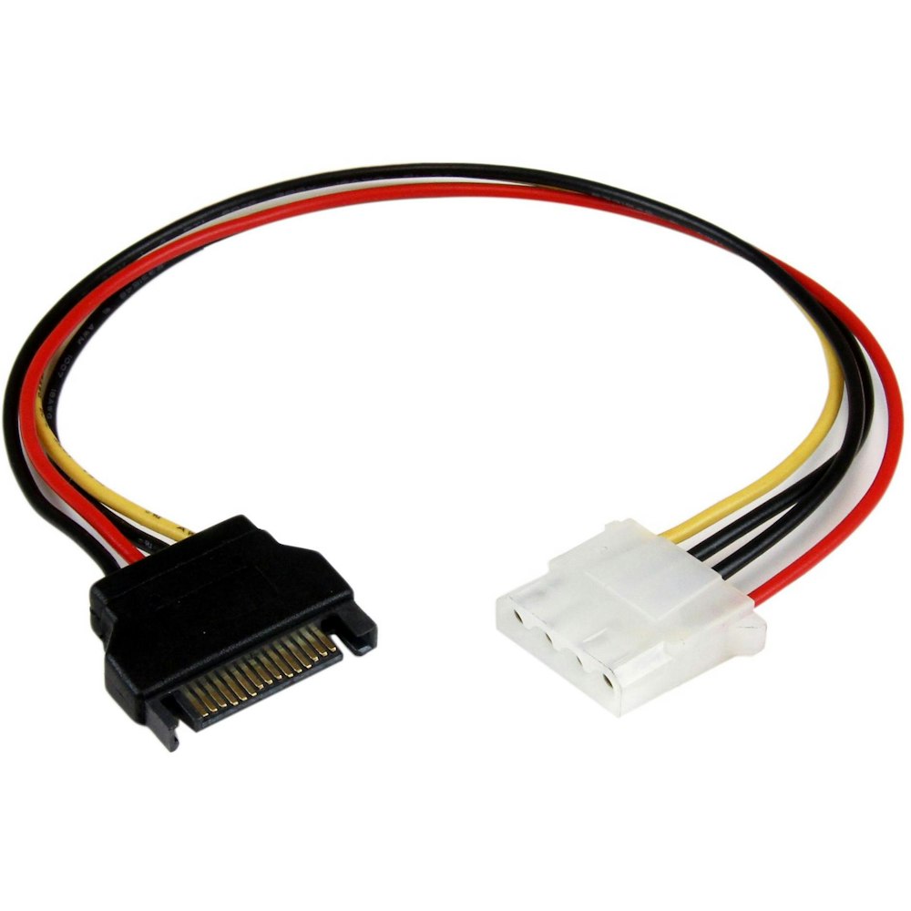 A large main feature product image of Startech SATA to LP4 Power Cable Adapter F-M 0.3M Cable