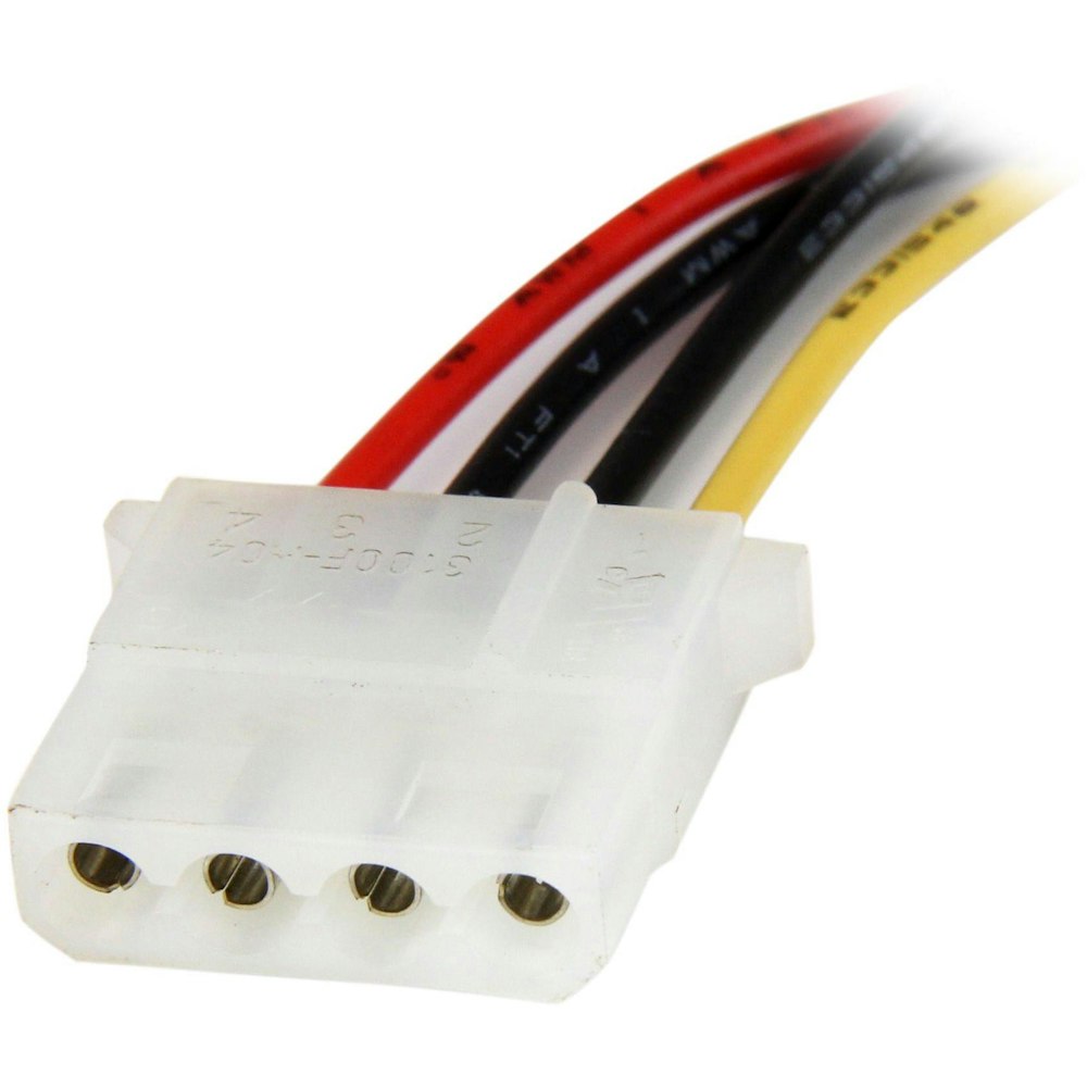 A large main feature product image of Startech SATA to LP4 Power Cable Adapter F-M 0.3M Cable